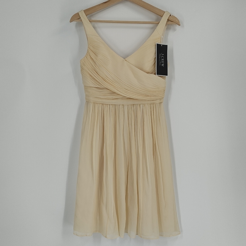 J Crew | silk formal dress